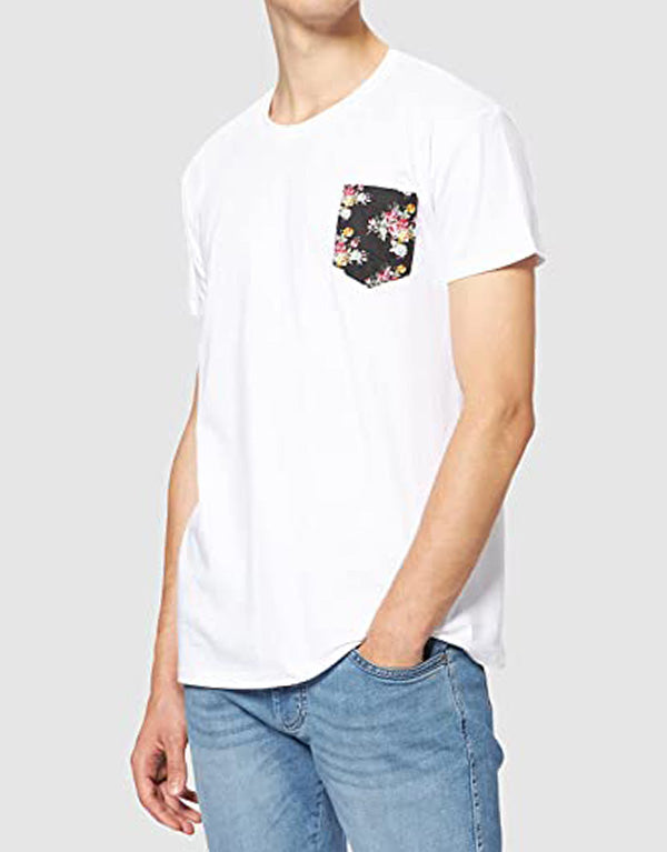 T-shirt à poche Fleur De vie