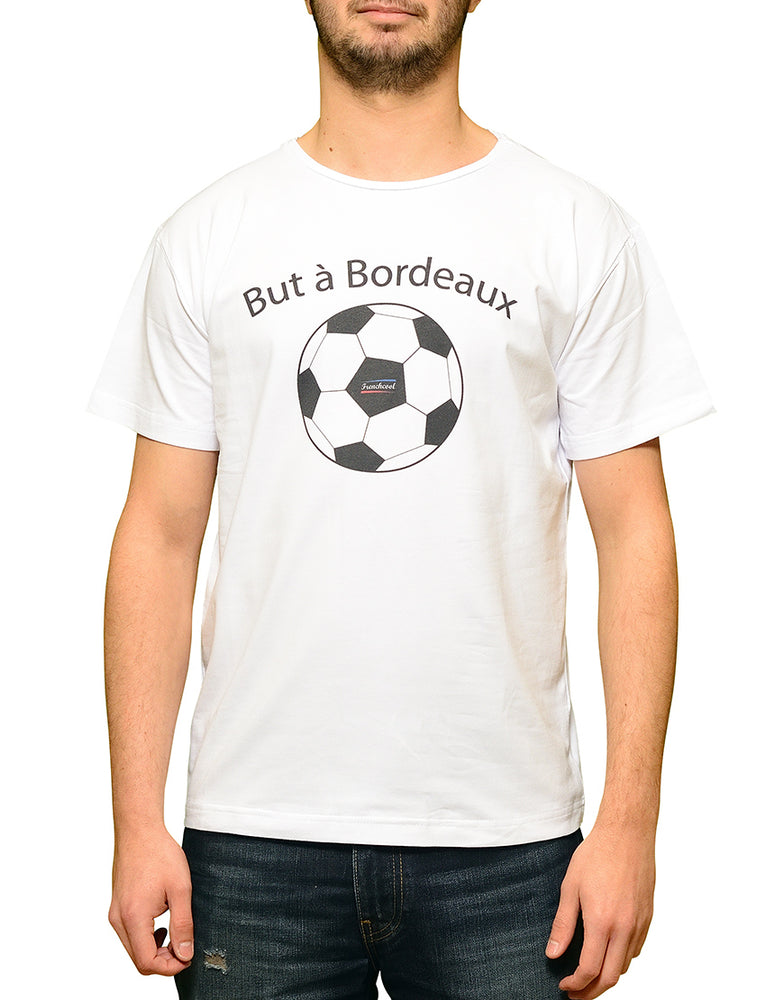 T-shirt Blanc "But à Bordeaux" ⚽