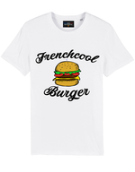T-shirt Blanc "Frenchcool Burger" 🍔