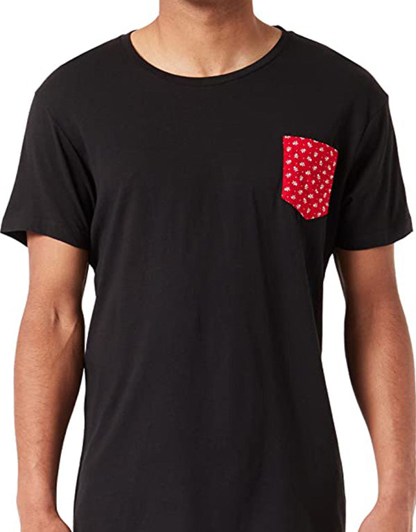 T-shirt à poche "Epine de Rose Blanche"