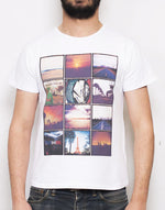 T-shirt Blanc "Polaroïd"