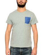 T-shirt poche "Encre Bleue" ⚓