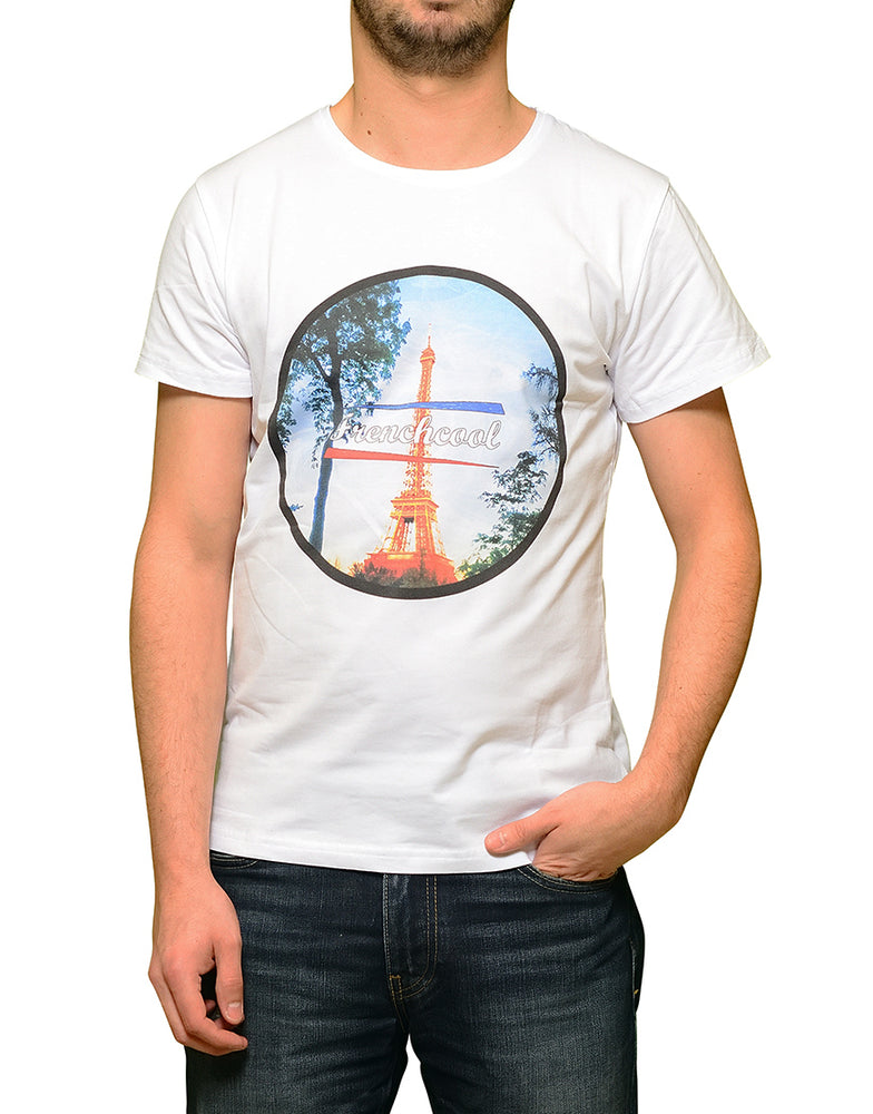 T-shirt Blanc "Paris" - Frenchcool