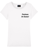 T-shirt Blanc "Pouhaaa Un Gueux!"