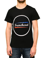 T-shirt Noir "Frenchcool Circle"